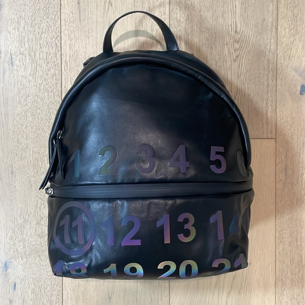 MM6 | Numeric Logo Backpack - Picture 2 of 11